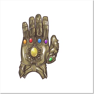 Infinity gauntlet Posters and Art